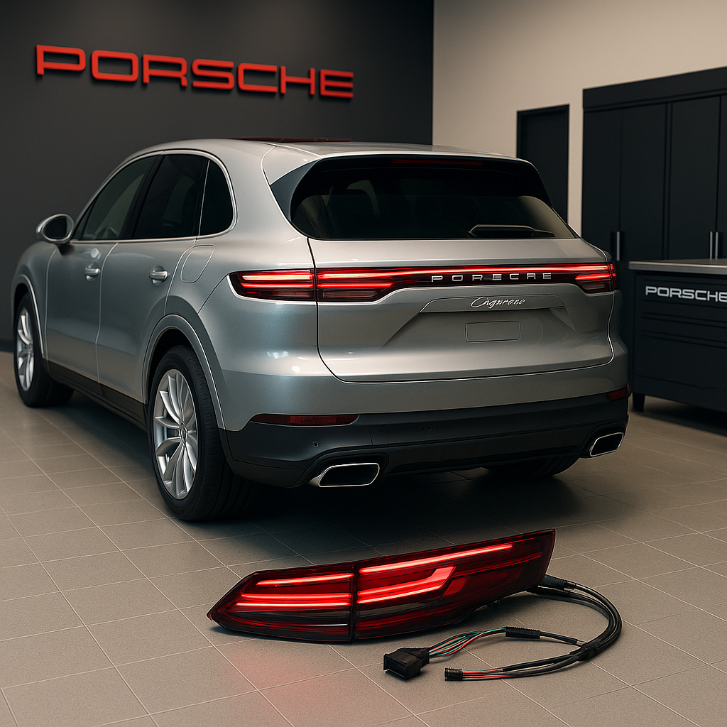 Kompleksowa konwersja Porsche Cayenne 9Y (2024+) z rynku USA na europejski