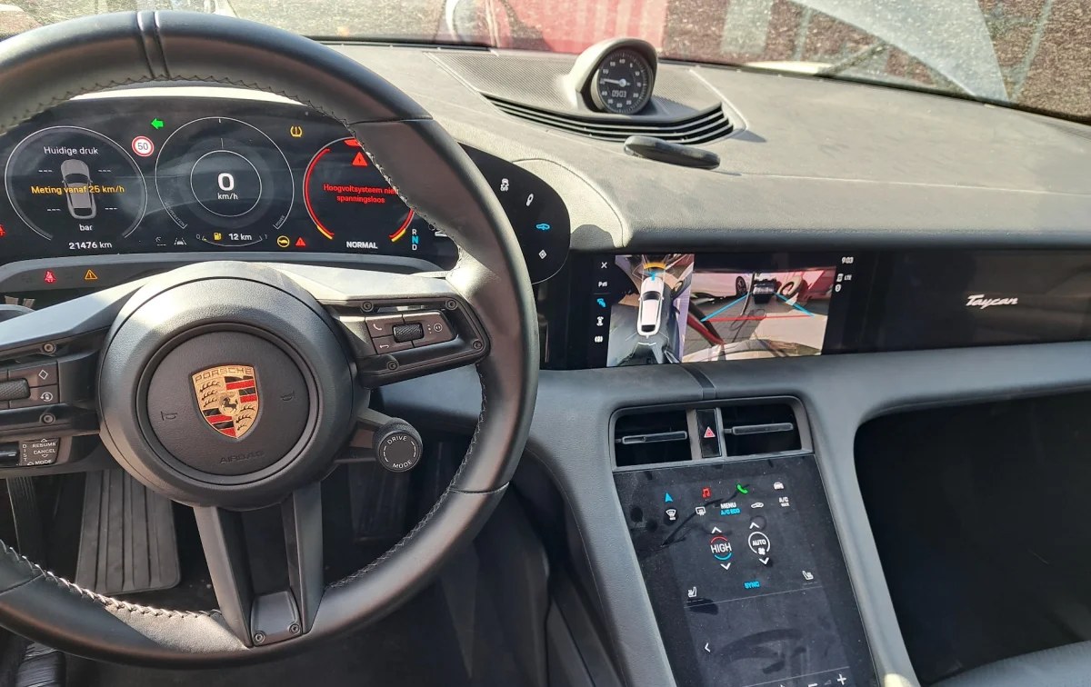Porsche Taycan – odblokowanie po kolizji (crash reset, P0D1500)