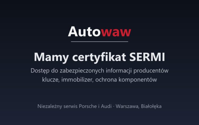 Autowaw ma certyfikat SERMI: dostęp do zabezpieczonych informacji producentów